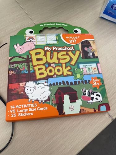 YPLUS Montessori Busy Board Quiet Book ab 1 2 3 Jahre, Activity Board Busy Books Baby, Reise Spiele Kinder Activity Buch Kleinkind Spielzeug YPLUS Montessori Busy Board Quiet Book ab 1 2 3 Jahre, Activity Board Busy Books Baby, Reise Spiele Kinder Activity Buch Kleinkind Spielzeug von YPLUS