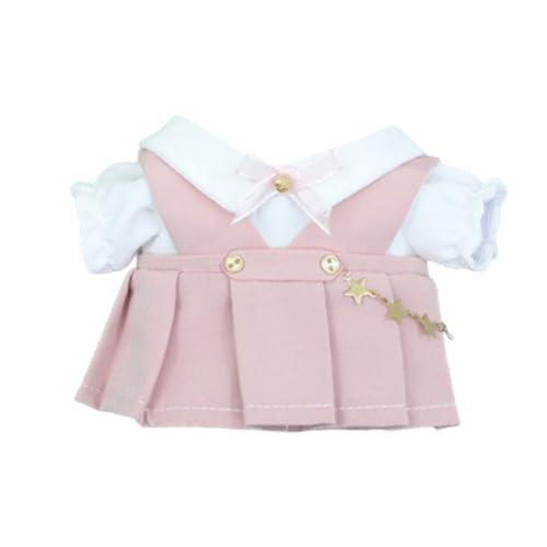 20,3 cm Modepuppen-Outfit für Kinder, Spielpuppe, Top, adrettes Kleid, Plüschtier, Puppenzubehör, koreanisches Idol-Puppenkleidung 20,3 cm Modepuppen-Outfit für Kinder, Spielpuppe, Top, adrettes Kleid, Plüschtier, Puppenzubehör, koreanisches Idol-Puppenkleidung von YPREWY