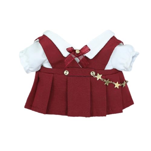 20,3 cm Modepuppen-Outfit für Kinder, Spielpuppe, Top, adrettes Kleid, Plüschtier, Puppenzubehör, koreanisches Idol-Puppenkleidung 20,3 cm Modepuppen-Outfit für Kinder, Spielpuppe, Top, adrettes Kleid, Plüschtier, Puppenzubehör, koreanisches Idol-Puppenkleidung von YPREWY
