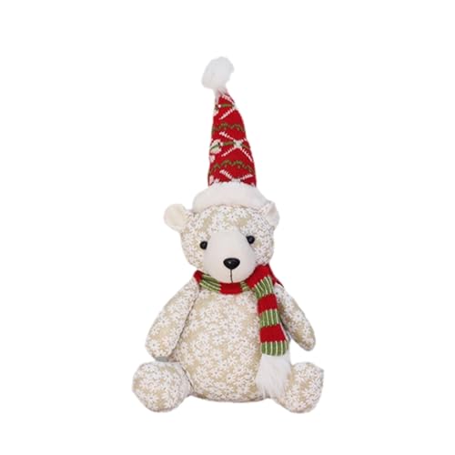 YPREWY 15/16 Zoll Weihnachtsbär skandinavischer Eisbär für Puppe, Festival, Urlaub, Dekoration, Zuhause, Tischdekoration, Party-Requisiten YPREWY 15/16 Zoll Weihnachtsbär skandinavischer Eisbär für Puppe, Festival, Urlaub, Dekoration, Zuhause, Tischdekoration, Party-Requisiten von YPREWY