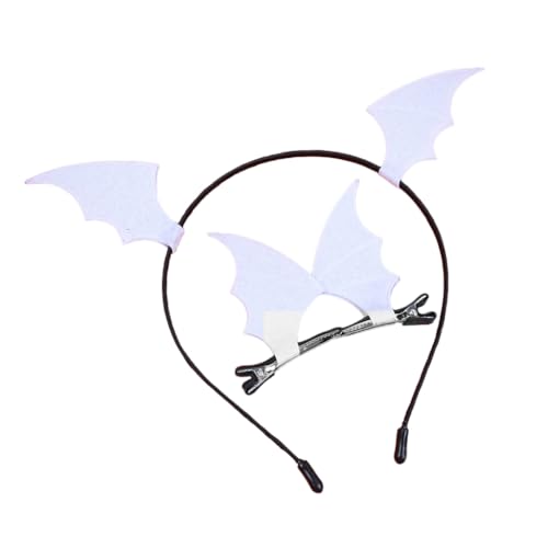 YPREWY 3-teiliges Party-Stirnband-Kopfschmuck und Haarnadel-Set, Teufelshörner, Haarspange, bequeme Kopfbedeckung für Halloween-Festlichkeiten YPREWY 3-teiliges Party-Stirnband-Kopfschmuck und Haarnadel-Set, Teufelshörner, Haarspange, bequeme Kopfbedeckung für Halloween-Festlichkeiten von YPREWY