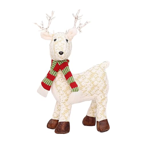 YPREWY 30,5 cm / 35,6 cm / 53,3 cm großes Weihnachts-Rentier skandinavisch für Puppe für Festival, Urlaub, Dekoration, Zuhause, Tischdekoration, Partyzubehör YPREWY 30,5 cm / 35,6 cm / 53,3 cm großes Weihnachts-Rentier skandinavisch für Puppe für Festival, Urlaub, Dekoration, Zuhause, Tischdekoration, Partyzubehör von YPREWY