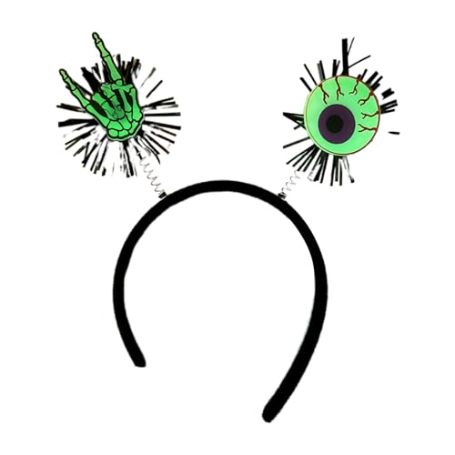 YPREWY Cartoon Fledermaus Specter Stirnband mit Kürbis Haarband Totenkopf Hand Stirnband für Halloween Cosplay Zubehör YPREWY Cartoon Fledermaus Specter Stirnband mit Kürbis Haarband Totenkopf Hand Stirnband für Halloween Cosplay Zubehör von YPREWY