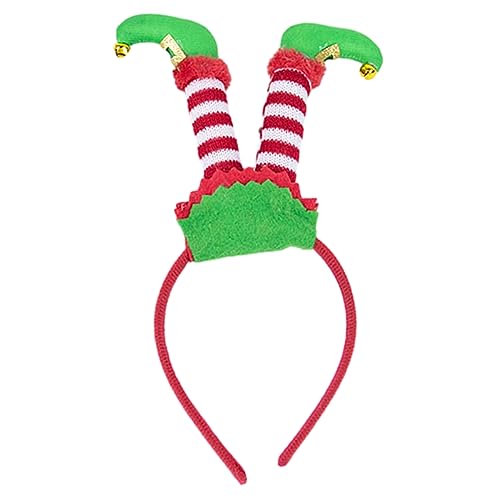 YPREWY Cartoon-Weihnachtsbaum-Stirnband mit Haarband, pelziges Stirnband für Halloween, Cosplay-Zubehör von YPREWY