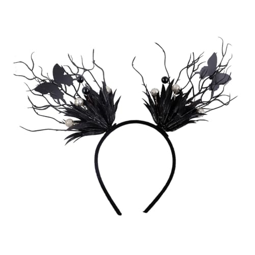 YPREWY Cosplay Kostüm Schmetterling Horn Haarreifen Cosplay Horn Haarstyling für Live Show Stirnband Cosplay Hexe von YPREWY
