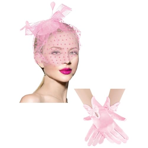 YPREWY Eleganter Spitzen-Kopfschmuck, Halloween-Haarbänder, Persönlichkeit, ausgestellte Kopfbedeckung für Bälle und Themen-Fotoshootings von YPREWY