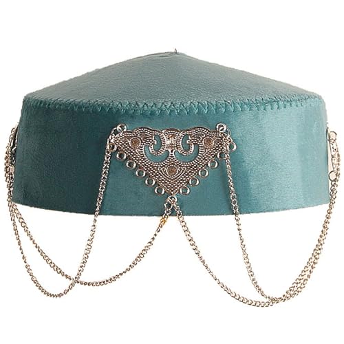 YPREWY Eleganter kasachischer Tribal-Hut mit feinen Nähten und Quasten, ideal für Feiern und Motto-Partys, Bühnenauftritte YPREWY Eleganter kasachischer Tribal-Hut mit feinen Nähten und Quasten, ideal für Feiern und Motto-Partys, Bühnenauftritte von YPREWY