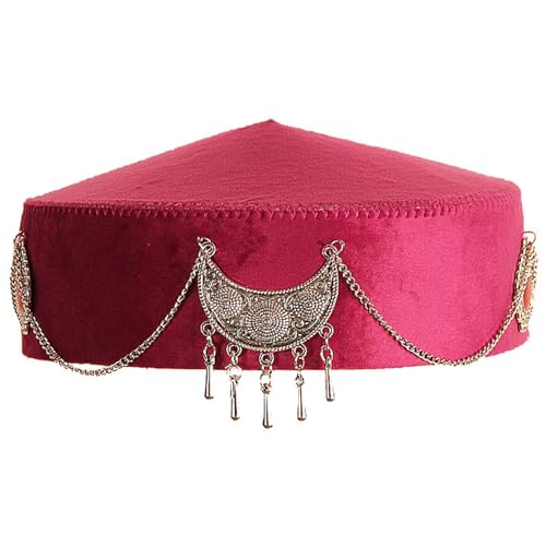 YPREWY Eleganter kasachischer Tribal-Hut mit feinen Nähten und Quasten, ideal für Feiern und Motto-Partys, Bühnenauftritte YPREWY Eleganter kasachischer Tribal-Hut mit feinen Nähten und Quasten, ideal für Feiern und Motto-Partys, Bühnenauftritte von YPREWY