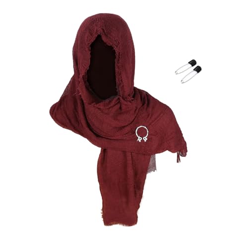 YPREWY Erwachsenenkostüm Mittelalter Ritter Kostüm Zubehör Renaissancen Halbschulter Umhang Schal Halloween Wikinger Kostüm Wikinger Kostüm von YPREWY
