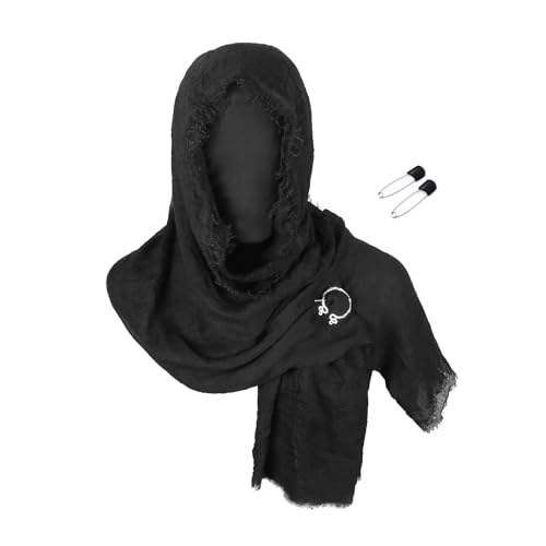 YPREWY Erwachsenenkostüm Mittelalter Ritter Kostüm Zubehör Renaissancen Halbschulter Umhang Schal Halloween Wikinger Kostüm Wikinger Kostüm YPREWY Erwachsenenkostüm Mittelalter Ritter Kostüm Zubehör Renaissancen Halbschulter Umhang Schal Halloween Wikinger Kostüm Wikinger Kostüm von YPREWY