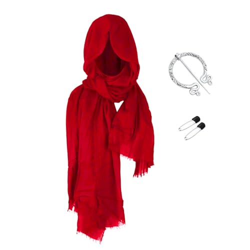 YPREWY Erwachsenenkostüm Mittelalter Ritter Kostüm Zubehör Renaissancen Halbschulter Umhang Schal Halloween Wikinger Kostüm Wikinger Kostüm YPREWY Erwachsenenkostüm Mittelalter Ritter Kostüm Zubehör Renaissancen Halbschulter Umhang Schal Halloween Wikinger Kostüm Wikinger Kostüm von YPREWY