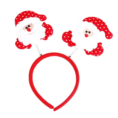 YPREWY Festliches Pailletten-Stirnband, Frohe Weihnachten, Kopfschmuck, Geweih/Schneemann, Haarreif, für Erwachsene, Kinder, Urlaub, Party, dekorativer Kopfschmuck YPREWY Festliches Pailletten-Stirnband, Frohe Weihnachten, Kopfschmuck, Geweih/Schneemann, Haarreif, für Erwachsene, Kinder, Urlaub, Party, dekorativer Kopfschmuck von YPREWY