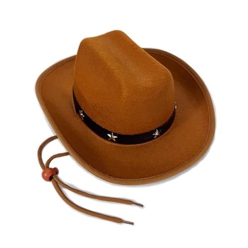 YPREWY Kinder-Kopfbedeckung mit Sternnieten, ideal für Rollenspiele und Freizeit-Outfits, Alter 3–12 Jahre von YPREWY