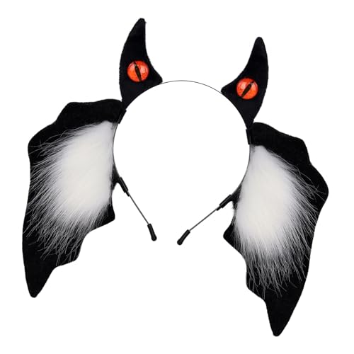 YPREWY Multifunktionales Plüsch-Haarband mit Tierohren, handgefertigt, für Cosplays, Stirnbänder für Kinder, Halloween, Spaß, Kinder, Party-Kopfbedeckung YPREWY Multifunktionales Plüsch-Haarband mit Tierohren, handgefertigt, für Cosplays, Stirnbänder für Kinder, Halloween, Spaß, Kinder, Party-Kopfbedeckung von YPREWY