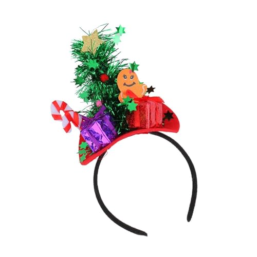 YPREWY Set mit 4 verstellbaren Stirnbändern, Weihnachtsmotive, handgefertigt, Feste, Kostüm-Zubehör, Partyzubehör YPREWY Set mit 4 verstellbaren Stirnbändern, Weihnachtsmotive, handgefertigt, Feste, Kostüm-Zubehör, Partyzubehör von YPREWY