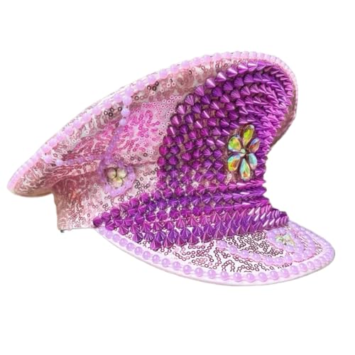 YPREWY Vielseitiger modischer Hut für Akademien, Uniform, Persönlichkeitskostüm, Accessoire für Feste, Versammlungen und Feiern von YPREWY