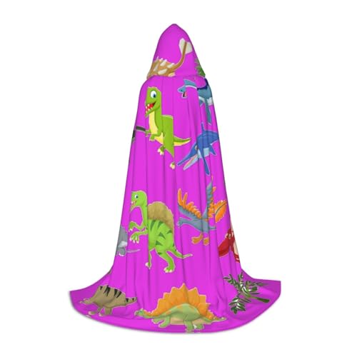 YQTGBCED Cartoon-Dinosaurier-Bilder, Kapuzenumhang für Halloween, Renaissance-Stil, perfekt für Rollenspiele und Partys YQTGBCED Cartoon-Dinosaurier-Bilder, Kapuzenumhang für Halloween, Renaissance-Stil, perfekt für Rollenspiele und Partys von YQTGBCED