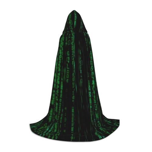 YQTGBCED Hacker Era Kapuzenumhang für Halloween, Renaissance-Stil, perfekt für Rollenspiele und Partys YQTGBCED Hacker Era Kapuzenumhang für Halloween, Renaissance-Stil, perfekt für Rollenspiele und Partys von YQTGBCED