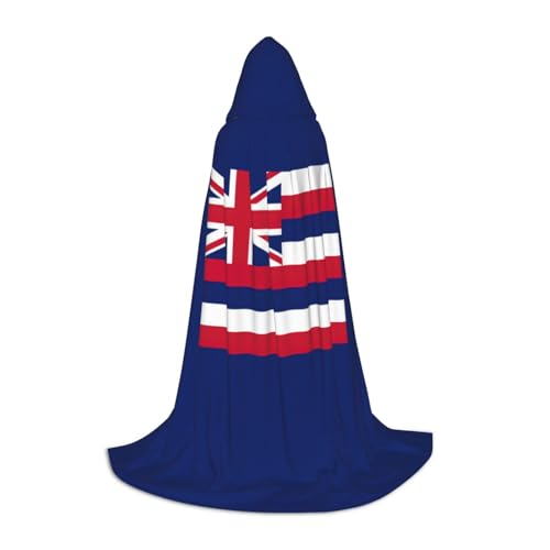 YQTGBCED Umhang mit Hawaii-Flagge, mit Kapuze für Halloween, Renaissance-Stil, perfekt für Rollenspiele und Partys YQTGBCED Umhang mit Hawaii-Flagge, mit Kapuze für Halloween, Renaissance-Stil, perfekt für Rollenspiele und Partys von YQTGBCED