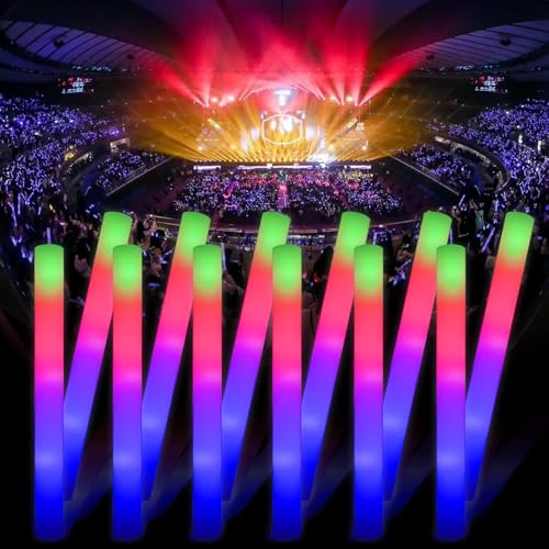 YQXTOOEL 30pcs LED Leuchtstäbe Schaumstoff,Leuchtstab,Leuchtstäbe Party - Schaumstoff und LED - Weihnachten Party,Für Hochzeiten,Partys,Geburtstage,Feste YQXTOOEL 30pcs LED Leuchtstäbe Schaumstoff,Leuchtstab,Leuchtstäbe Party - Schaumstoff und LED - Weihnachten Party,Für Hochzeiten,Partys,Geburtstage,Feste von YQXTOOEL