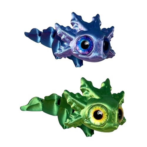 YQYCE 2 Stück 3D Gedruckte Axolotl Spielzeug, In Gelb-Grün Und Rosa-Blau, 3D Tiere, 3D Gedruckte Tiere, Dekorative Figuren Für Zuhause Und Büro YQYCE 2 Stück 3D Gedruckte Axolotl Spielzeug, In Gelb-Grün Und Rosa-Blau, 3D Tiere, 3D Gedruckte Tiere, Dekorative Figuren Für Zuhause Und Büro von YQYCE