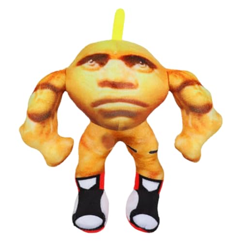 YQYCE Italian Brainrot Kuscheltier, Muskel-Männchen Figur, Dekoratives Sammlerstück, Ideal Für Fans, Originelles Geschenk, Lustiges Plüsch Spielzeug von YQYCE