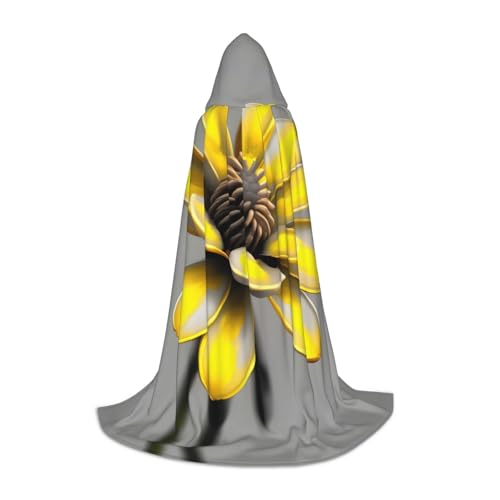 Kapuzenumhang mit Blumenmuster, lang, mit Kapuze, Halloween-Umhang, Kostüme, Kapuzenumhang, Maskerade, Verkleiden Kapuzenumhang mit Blumenmuster, lang, mit Kapuze, Halloween-Umhang, Kostüme, Kapuzenumhang, Maskerade, Verkleiden von YQxwJL