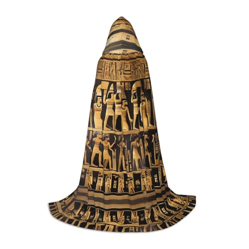 YQxwJL Ägypten Hieroglyphen Druck Kapuze Mantel lange Kapuze Mantel Halloween Mantel Kostüme Kapuze Umhang Maskerade Outfit YQxwJL Ägypten Hieroglyphen Druck Kapuze Mantel lange Kapuze Mantel Halloween Mantel Kostüme Kapuze Umhang Maskerade Outfit von YQxwJL