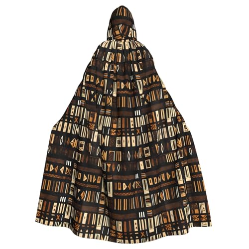 YQxwJL Afrikanischer Schlammstoff, Tribal-Druck, Karneval, Umhang, Zauberer, Kapuzenumhang, für Erwachsene, Halloween, Cosplay-Kostüme YQxwJL Afrikanischer Schlammstoff, Tribal-Druck, Karneval, Umhang, Zauberer, Kapuzenumhang, für Erwachsene, Halloween, Cosplay-Kostüme von YQxwJL