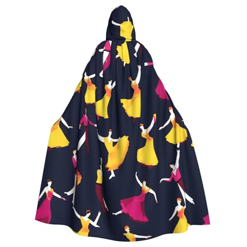 YQxwJL Ballsaal-Tanz-Umhang mit kleinem Muster, Karneval, Umhang, Zauberer, Kapuzenumhang, für Erwachsene, Halloween, Cosplay-Kostüme YQxwJL Ballsaal-Tanz-Umhang mit kleinem Muster, Karneval, Umhang, Zauberer, Kapuzenumhang, für Erwachsene, Halloween, Cosplay-Kostüme von YQxwJL