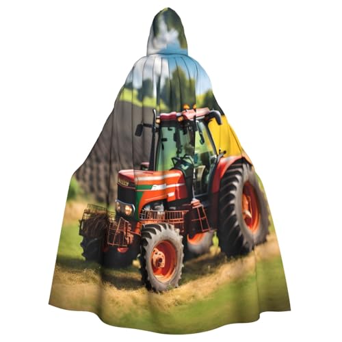 YQxwJL Company Bauernhof Traktoren Druck Karneval Umhang Robe Umhang Zauberer Kapuzenumhang für Erwachsene Halloween Cosplay Kostüme YQxwJL Company Bauernhof Traktoren Druck Karneval Umhang Robe Umhang Zauberer Kapuzenumhang für Erwachsene Halloween Cosplay Kostüme von YQxwJL