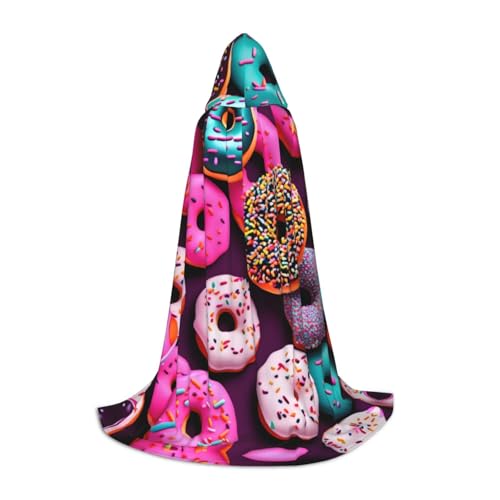YQxwJL Donutdruck Mantel mit Kapuze langen Mantel mit Kapuze Halloween Mantel Kostüme Kapuze Umhang Maskerade Kleid YQxwJL Donutdruck Mantel mit Kapuze langen Mantel mit Kapuze Halloween Mantel Kostüme Kapuze Umhang Maskerade Kleid von YQxwJL