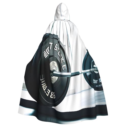 YQxwJL Gewichtheben Sport Druck Karneval Umhang Robe Umhang Zauberer Kapuzenumhang für Erwachsene Halloween Cosplay Kostüme YQxwJL Gewichtheben Sport Druck Karneval Umhang Robe Umhang Zauberer Kapuzenumhang für Erwachsene Halloween Cosplay Kostüme von YQxwJL