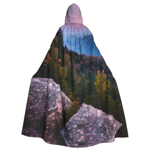 YQxwJL Halloween-Umhang mit kanadischer Bergklippe, für Herren, mit Kapuze, Renaissance-Umhang für Erwachsene, Cosplay, Hexenumhang YQxwJL Halloween-Umhang mit kanadischer Bergklippe, für Herren, mit Kapuze, Renaissance-Umhang für Erwachsene, Cosplay, Hexenumhang von YQxwJL