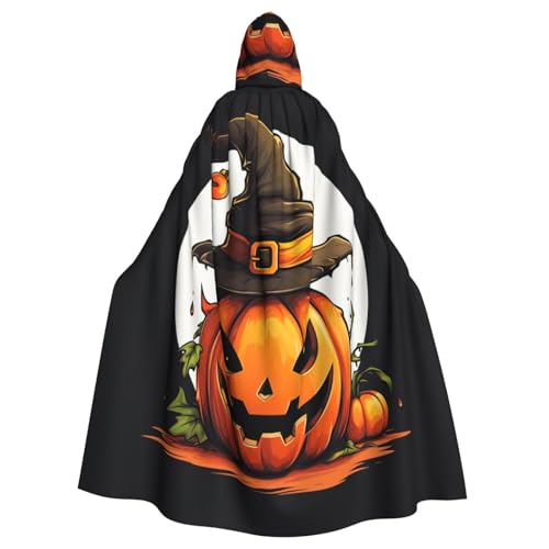 YQxwJL Halloween-Umhang mit süßem Kürbisdruck, Karnevals-Umhang, Zauberer-Kapuzenumhang, für Erwachsene, Halloween, Cosplay-Kostüme YQxwJL Halloween-Umhang mit süßem Kürbisdruck, Karnevals-Umhang, Zauberer-Kapuzenumhang, für Erwachsene, Halloween, Cosplay-Kostüme von YQxwJL