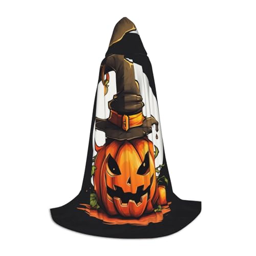 YQxwJL Halloween-Umhang mit süßem Kürbisdruck, langer Kapuzenumhang, Halloween-Umhang, Kostüme, Kapuzenumhang, Maskerade YQxwJL Halloween-Umhang mit süßem Kürbisdruck, langer Kapuzenumhang, Halloween-Umhang, Kostüme, Kapuzenumhang, Maskerade von YQxwJL