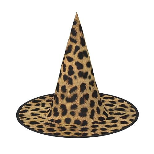 YQxwJL Hexenhut mit Leopardenmuster, zum Aufhängen, schwimmende Hexenhüte, für Halloween, Weihnachten, Party-Dekoration YQxwJL Hexenhut mit Leopardenmuster, zum Aufhängen, schwimmende Hexenhüte, für Halloween, Weihnachten, Party-Dekoration von YQxwJL