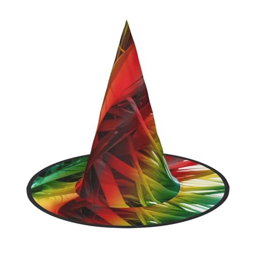 YQxwJL Hexenhut mit buntem Druck, zum Aufhängen, schwimmende Hexenhüte, für Halloween, Weihnachten, Party-Dekoration YQxwJL Hexenhut mit buntem Druck, zum Aufhängen, schwimmende Hexenhüte, für Halloween, Weihnachten, Party-Dekoration von YQxwJL