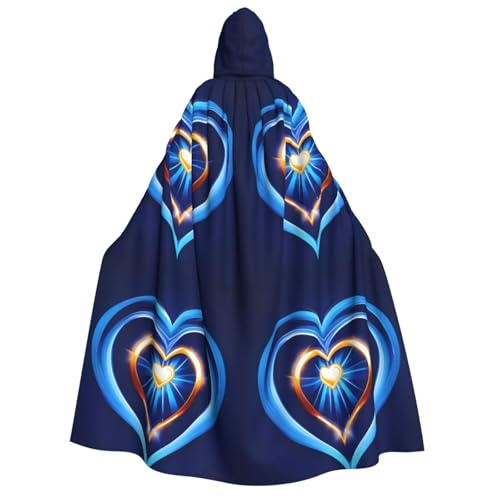YQxwJL Hexenumhang mit Kapuze, für Herren, Horrorumhang, für Halloween, Cosplay-Kostüme, Himmelblau YQxwJL Hexenumhang mit Kapuze, für Herren, Horrorumhang, für Halloween, Cosplay-Kostüme, Himmelblau von YQxwJL