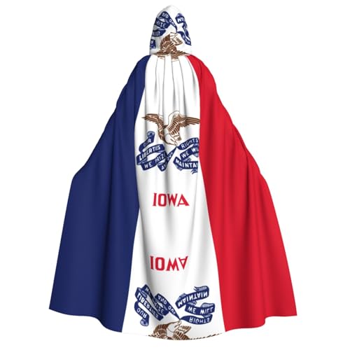 YQxwJL Iowa Kapuzenumhang mit Staatsflagge, Uni, Hexenumhang, Horror-Umhang, für Halloween, Cosplay-Kostüme YQxwJL Iowa Kapuzenumhang mit Staatsflagge, Uni, Hexenumhang, Horror-Umhang, für Halloween, Cosplay-Kostüme von YQxwJL