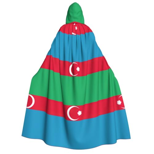YQxwJL Kapuzenumhang mit Aserbaidschan-Motiv, Uni, für Erwachsene, Hexenumhang, Horror-Umhang, für Halloween, Cosplay-Kostüme YQxwJL Kapuzenumhang mit Aserbaidschan-Motiv, Uni, für Erwachsene, Hexenumhang, Horror-Umhang, für Halloween, Cosplay-Kostüme von YQxwJL