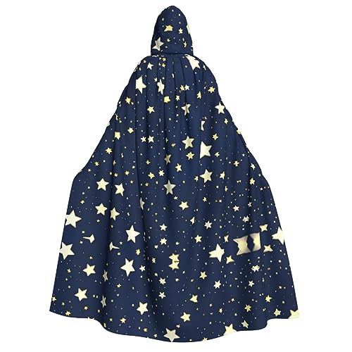 YQxwJL Kapuzenumhang mit Himmel und Sternen, Uni, für Erwachsene, Hexenumhang, Horror-Umhang, für Halloween, Cosplay-Kostüme YQxwJL Kapuzenumhang mit Himmel und Sternen, Uni, für Erwachsene, Hexenumhang, Horror-Umhang, für Halloween, Cosplay-Kostüme von YQxwJL