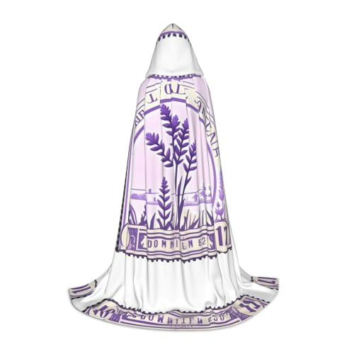 YQxwJL Kapuzenumhang mit Lavendel-Siegel, Uni, Hexenmagierumhang, Vampirumhang für Halloween und Cosplay YQxwJL Kapuzenumhang mit Lavendel-Siegel, Uni, Hexenmagierumhang, Vampirumhang für Halloween und Cosplay von YQxwJL