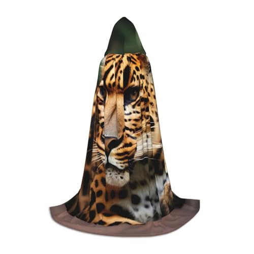 YQxwJL Kapuzenumhang mit Leopardenmuster, langer Kapuzenumhang, Halloween-Umhang, Kostüme, Kapuzenumhang, Maskerade YQxwJL Kapuzenumhang mit Leopardenmuster, langer Kapuzenumhang, Halloween-Umhang, Kostüme, Kapuzenumhang, Maskerade von YQxwJL