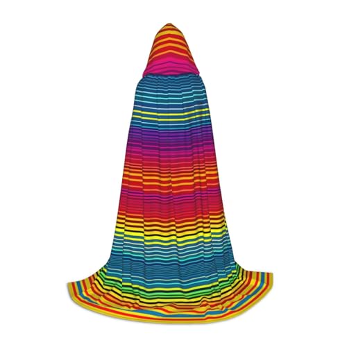 YQxwJL Kapuzenumhang mit Regenbogenmuster, langer Kapuzenumhang, Halloween-Umhang, Kostüme, Kapuzenumhang, Maskerade YQxwJL Kapuzenumhang mit Regenbogenmuster, langer Kapuzenumhang, Halloween-Umhang, Kostüme, Kapuzenumhang, Maskerade von YQxwJL