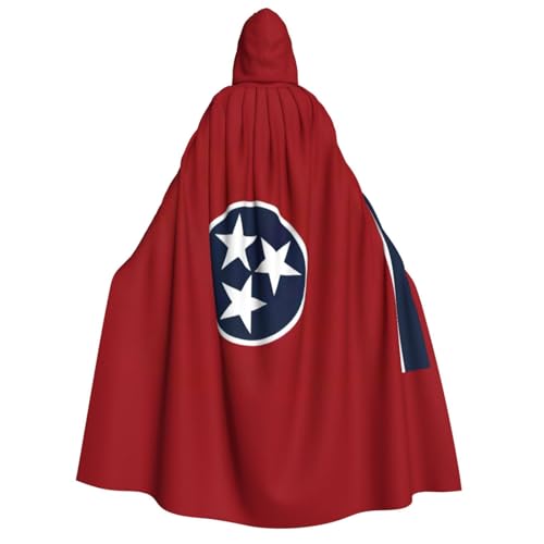 YQxwJL Kapuzenumhang mit Tennessee-Flagge, volle Länge, Halloween-Umhang, Party-Umhang, Cosplay, Party-Kostüme für Damen und Herren YQxwJL Kapuzenumhang mit Tennessee-Flagge, volle Länge, Halloween-Umhang, Party-Umhang, Cosplay, Party-Kostüme für Damen und Herren von YQxwJL