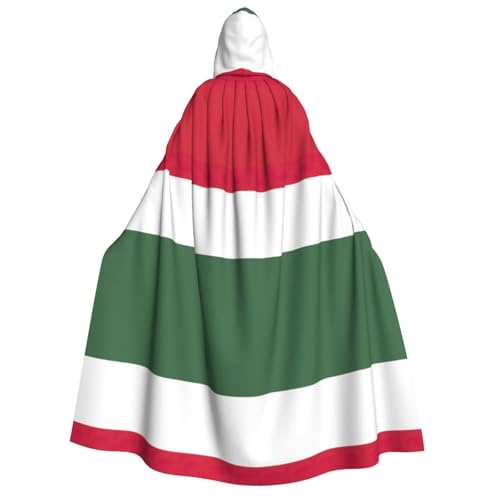 YQxwJL Kapuzenumhang mit Ungarn-Flagge, Uni, Erwachsene, Hexenumhang, Horror-Umhang, für Halloween, Cosplay-Kostüme YQxwJL Kapuzenumhang mit Ungarn-Flagge, Uni, Erwachsene, Hexenumhang, Horror-Umhang, für Halloween, Cosplay-Kostüme von YQxwJL