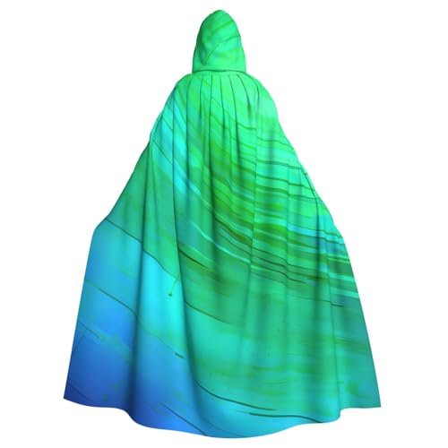 YQxwJL Karnevals-Umhang, Zauberer-Umhang, Kapuzenumhang, für Erwachsene, Halloween, Cosplay-Kostüme, Blaugrün YQxwJL Karnevals-Umhang, Zauberer-Umhang, Kapuzenumhang, für Erwachsene, Halloween, Cosplay-Kostüme, Blaugrün von YQxwJL