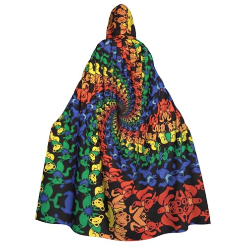YQxwJL Langer Kapuzenumhang mit Bärenmotiv, Uni, mit Kapuze, Halloween, Weihnachten, Kostüme, Partyumhang YQxwJL Langer Kapuzenumhang mit Bärenmotiv, Uni, mit Kapuze, Halloween, Weihnachten, Kostüme, Partyumhang von YQxwJL
