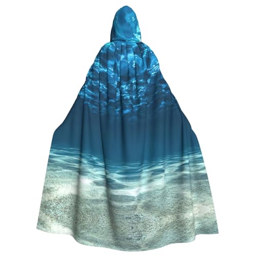 YQxwJL Langer Kapuzenumhang mit Ozeanaufdruck, Uni, mit Kapuze, Halloween, Weihnachten, Kostüme, Partyumhang YQxwJL Langer Kapuzenumhang mit Ozeanaufdruck, Uni, mit Kapuze, Halloween, Weihnachten, Kostüme, Partyumhang von YQxwJL